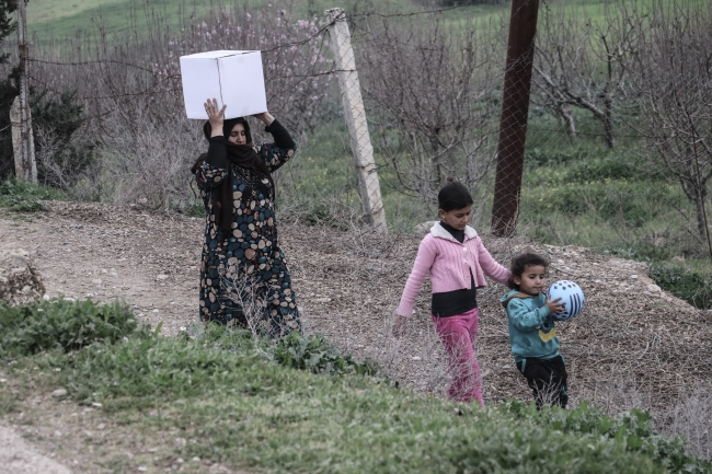 Türkiye'den terörden arındırılan bölgelere insani yardım