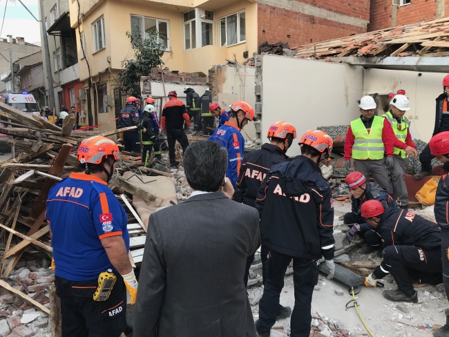 Bursa'da doğalgaz patlaması 1 ölü 2 yaralı