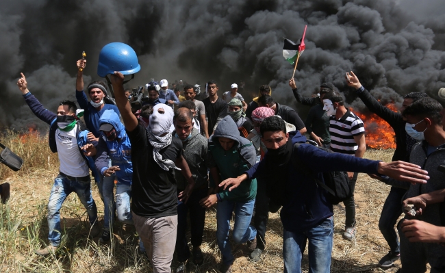 'Büyük Dönüş Yürüyüşü'nde 31 Filistinli şehit oldu