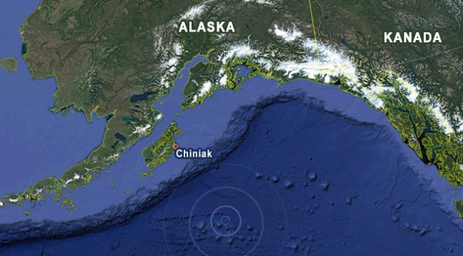 Alaska'da 7,9 büyüklüğünde deprem meydana geldi