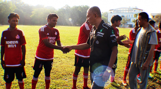 Rohingya Futbol Takımı, Arakanlı Müslümanları sahalarda temsil edecek