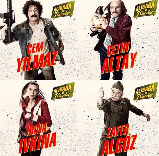 Cem Yılmaz'ın 'Ali Baba ve 7 Cüceler' filminin fragmanı yayınlandı