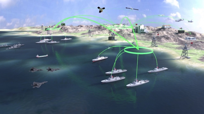 ADVENT yeni nesil Savaş Yönetim Sistemi sayesinde deniz üstündeki unsurların ortak bir ağ üzerinden bütünleşik olarak hareket edebilecek.