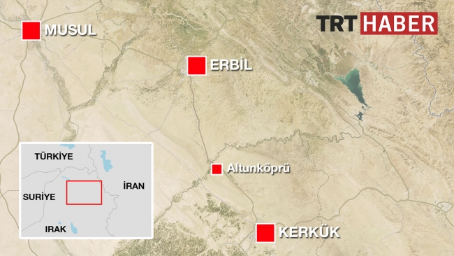 Kerkük Erbil yolunda Irak ordusu ile Peşmerge çatıştı