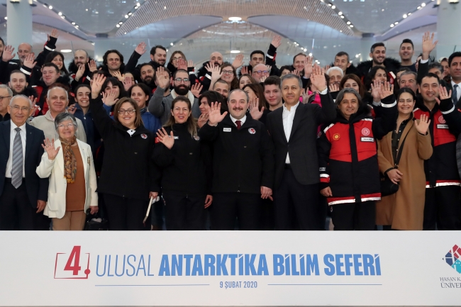 4. Ulusal Antarktika Bilim Seferi için ekip yola çıktı