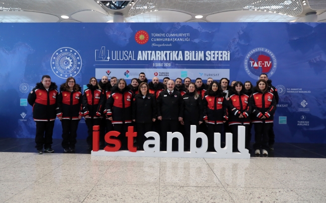 4. Ulusal Antarktika Bilim Seferi için ekip yola çıktı