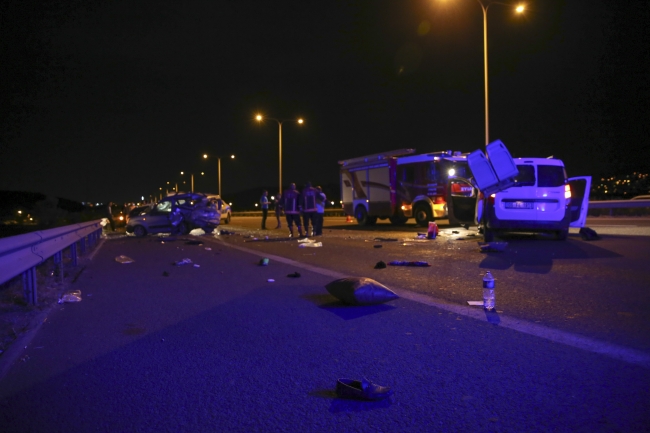 Ankara'da trafik kazası: 9 yaralı