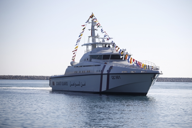 Katar sahilleri Türk gemilerine emanet