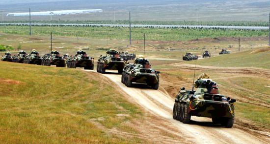 Azerbaycan ordusu kapsamlı tatbikatta