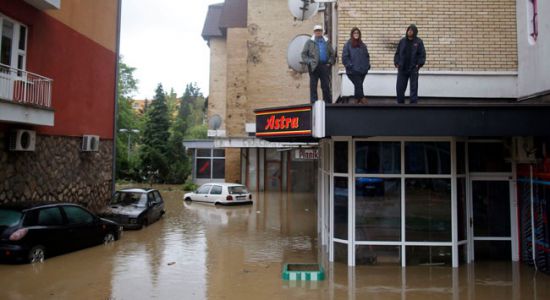 Balkanlar ve Avrupa'nın doğusunda sel felaketi
