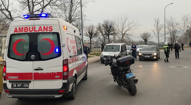 Bursa'da EYP infilak etti: 1 polis memuru yaralandı