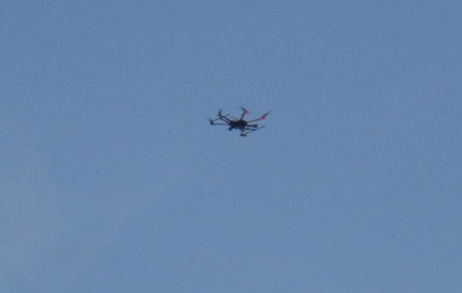 Bursa'da Osmangazi Hipodromu'na drone'lu operasyon