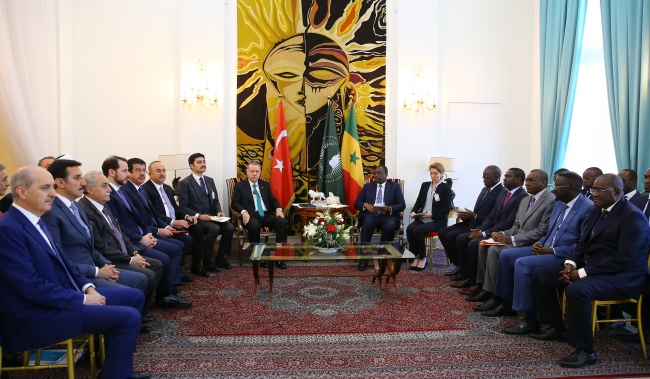 Cumhurbaşkanı Erdoğan: Senegal kara gün dostu olduğunu 15 Temmuz'da ispat etti