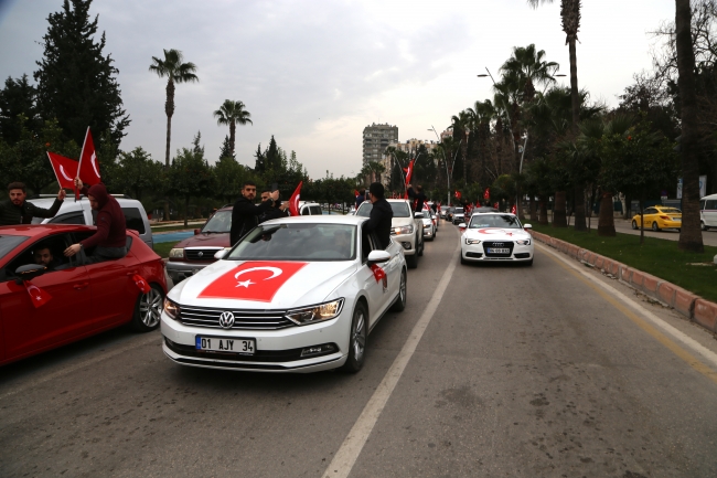 Adana'dan Reyhanlı'ya destek konvoyu