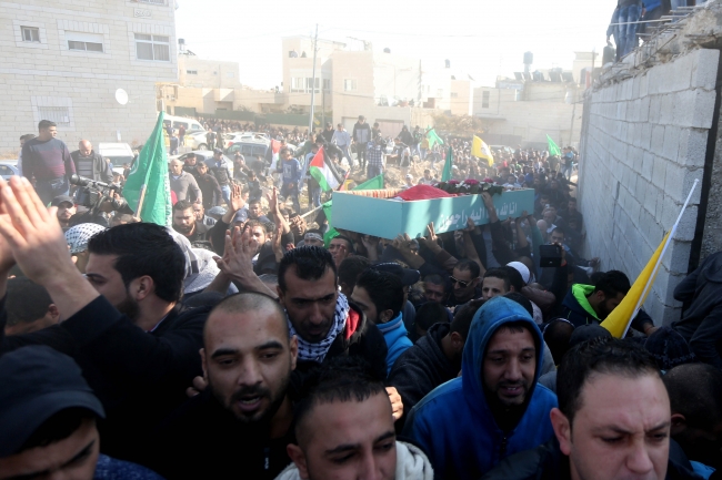 Kudüs, Batı Şeria ve Gazze şehitlerini uğurladı