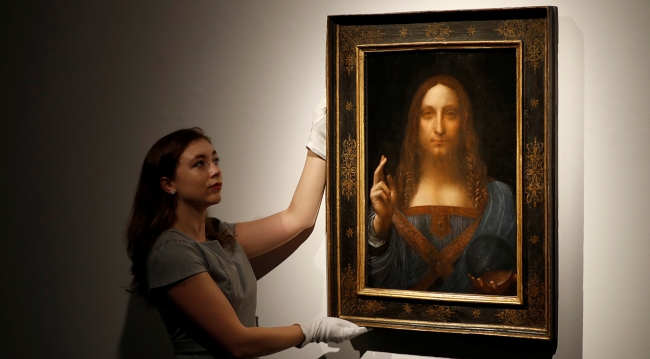 da Vinci'nin 'Salvator Mundi"sine rekor fiyat