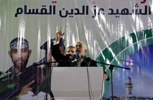 Hamas Gazze sorumlusu Sinvar: Kassam'da İsrailli komutanın öldürülme görüntüleri var