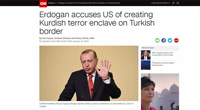 Erdoğan’ın ABD’ye 'terör ordusu' tepkisini dış basın nasıl gördü?