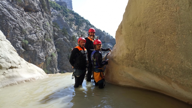 Türkiye'nin ilk kanyon haritasından dağcılara rota