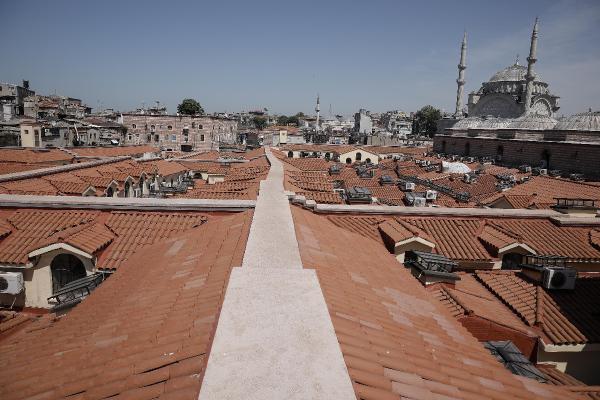 Tarihi Kapalı Çarşı'nın çatısı ve altyapısı tamamlandı