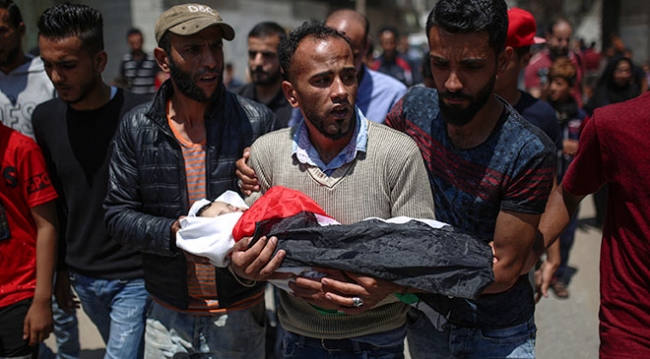 Gazze katliamının en küçük şehidi: 8 aylık Leyla bebek