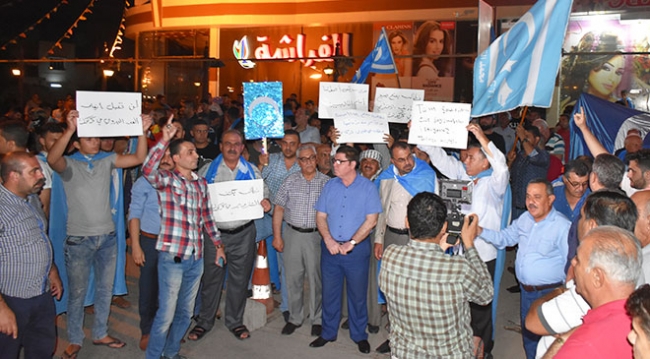 Kerkük'te oyların elle sayım işleminin durdurulmasına protesto