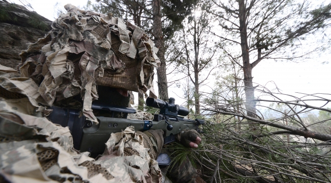 Türk Silahlı Kuvvetleri'nin keskin nişancıları Afrin'de