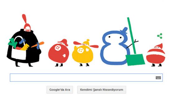 Kış Gündönümü (21 Aralık) google'a doodle oldu