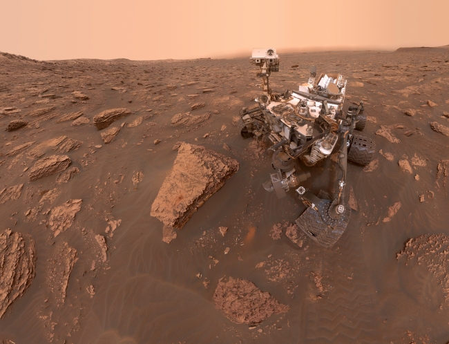 Mars'ta toz fırtınası tüm gezegeni kapladı