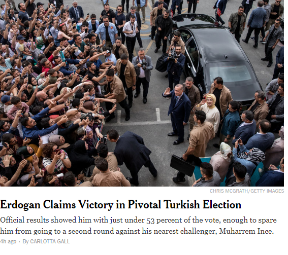 Cumhurbaşkanı Erdoğan'ın zaferi ABD basınında