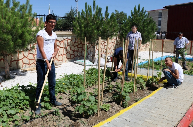 Özel öğrenciler için Tarım Atölyesi