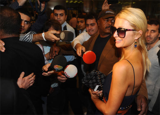 Paris Hilton Türkiye'de