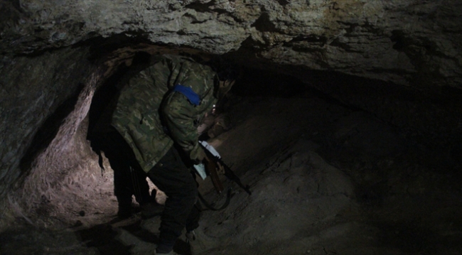 YPG/PKK'ya ait yeni tüneller tespit edildi