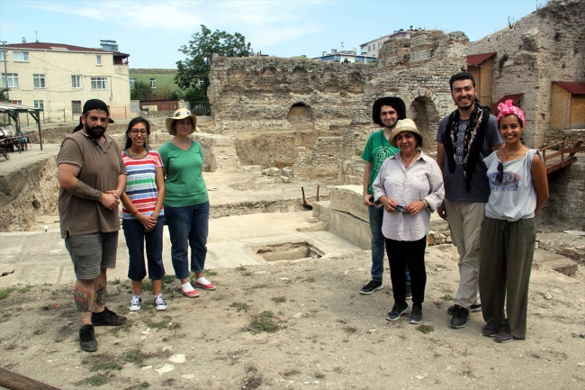 Sinop'ta zengin Romalıların dinlenme merkezi gün yüzüne çıkarılıyor