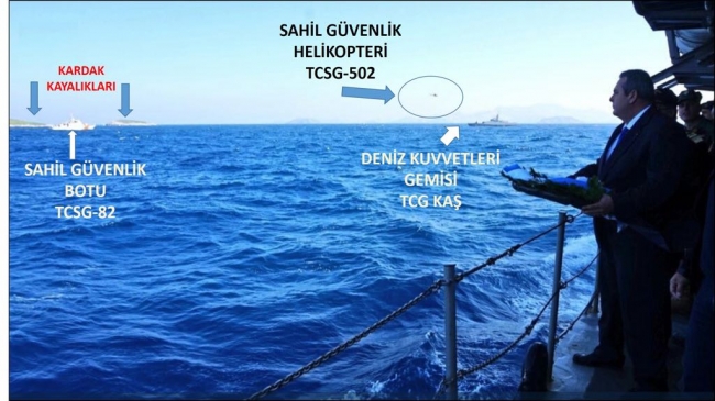 Sahil Güvenlik, Yunan botlarını Kardak'a yaklaştırmıyor