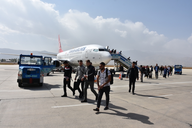 Selahaddin Eyyubi Havalimanı’nda yolcu sayısı artıyor