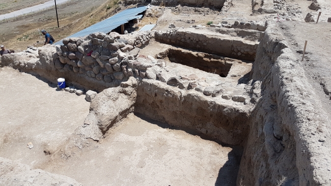 Kınık Höyük'te bir tapınak daha bulundu