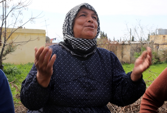 Türk Kızılayı'ndan terörden arındırılan Nasıriye Köyü'ne insani yardım