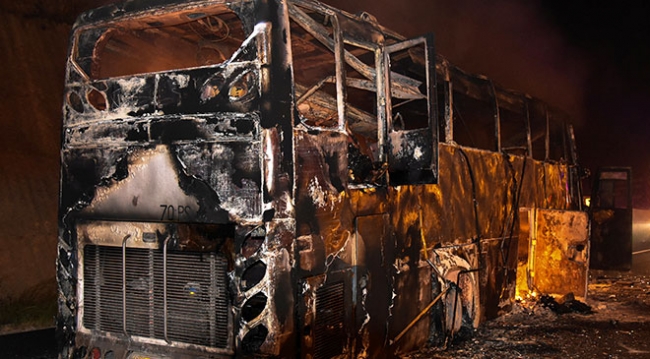 Tayland'da otobüste yangın: 20 kişi hayatını kaybetti