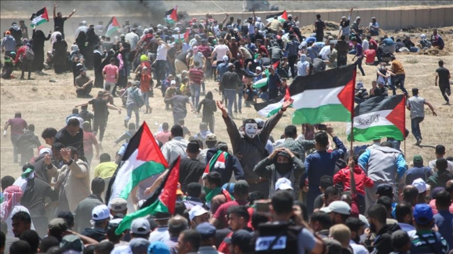 Filistinli gruplar Gazze'deki gösterilerini artıracak