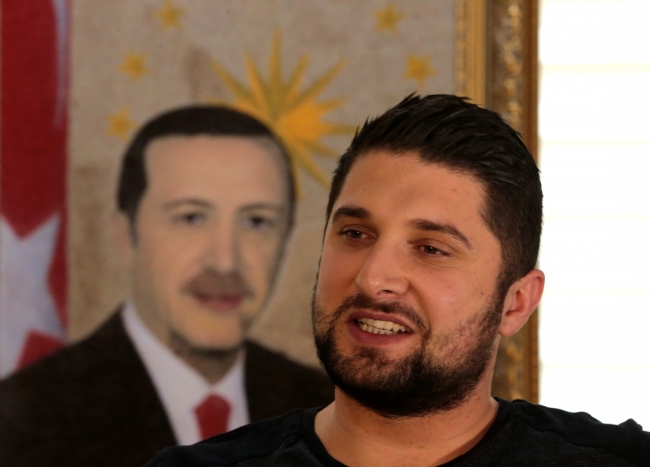 81 ilden toplanan tohumlarla Erdoğan'ın portresini yaptı