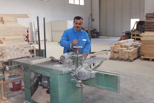 Dünyanın kapısı Tosya'da üretiliyor