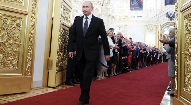 Rusya'da Putin'in yeni dönemi resmen başladı