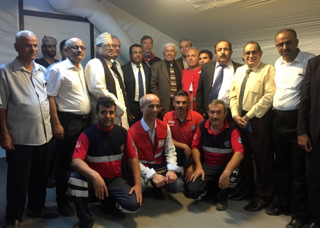 Türk Kızılayı Yemen'de Türk Saha Hastanesi açtı