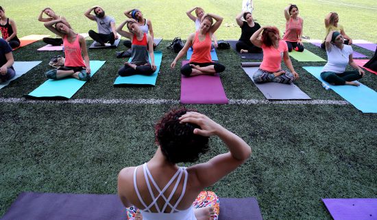 Dünya Yoga Günü Bakırköy'de kutlanıyor