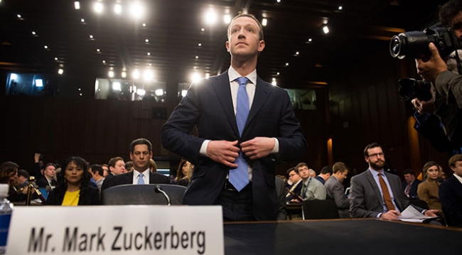 Zuckerberg ABD Senatosu'nda ifade verdi