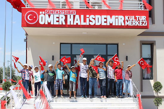 Şehit Ömer Halisdemir Kültür Merkezi açıldı