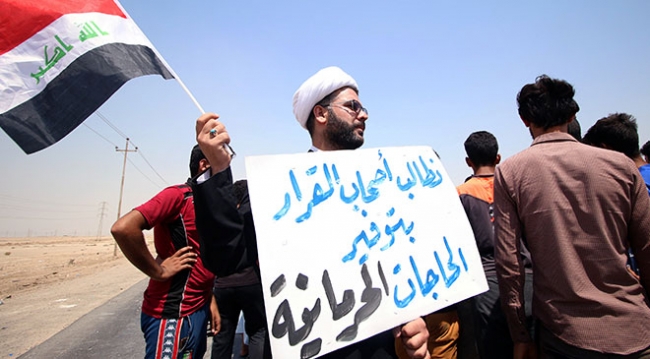 Irak'ta gösterilerin bilançosu artıyor: 5 ölü, 190 yaralı