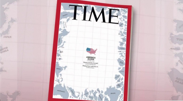 TIME dergisi ABDnin geldiği son noktayı kapak yaptı