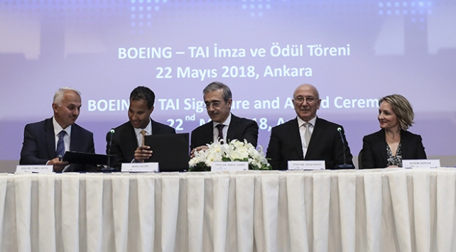 TAI ile Boeing arasında 200 milyon dolarlık anlaşma